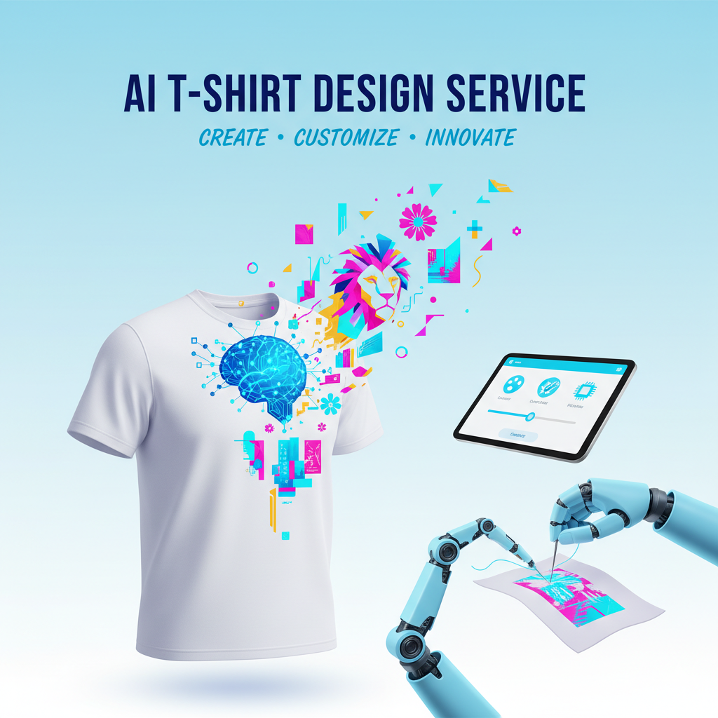 AI T-Shirt Design Service – 5 Premium Custom Merch Ideas for 2025
